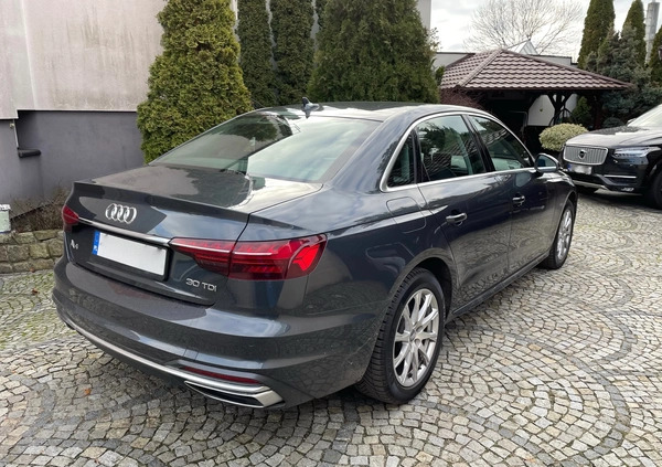 Audi A4 cena 109900 przebieg: 31800, rok produkcji 2020 z Mirsk małe 67